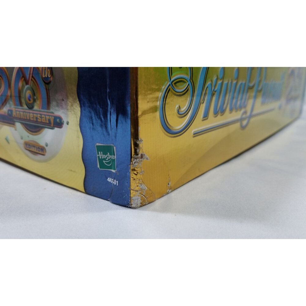 Trivial Pursuit 20th Anniversary Edition Board Game Never Played Vintage - Picture 7 of 15